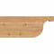 Ekena Millwork Del Monte Smooth Rafter Tail, Western Red Cedar, 5 1/2"W x 10"H x 24"L RFT06X10X24DEL00SWR - alternate 4